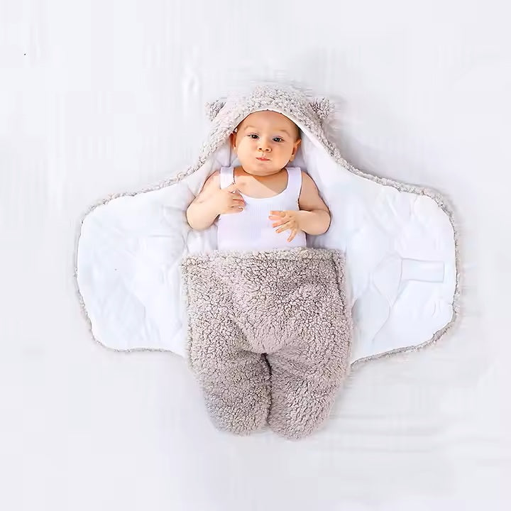 Couverture Enveloppante pour Bébé - Petit Amour